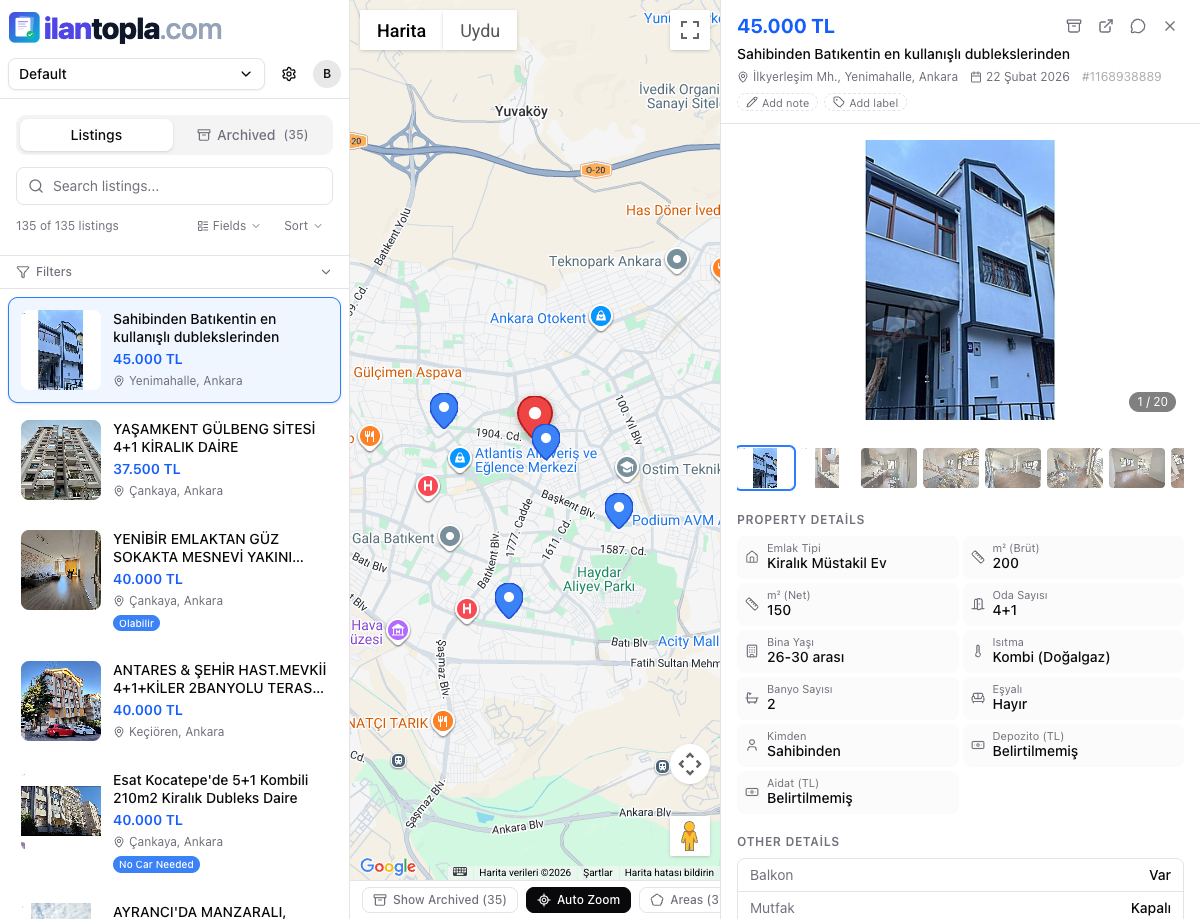 Haritada Görselleştirme